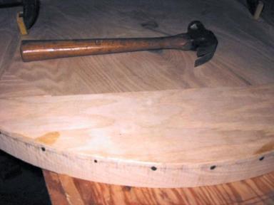 Tacked rail